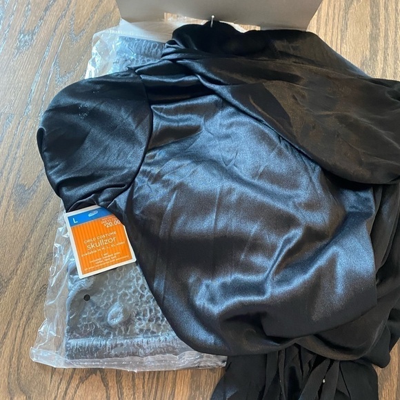 NWT skillzor kids Halloween costume skull ninja size large - Picture 3 of 6